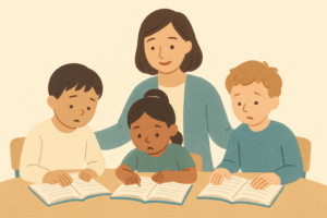 一度にたくさん読むのが苦手な子への区切り方｜意味のまとまりから考える