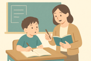 板書が間に合わない小学生へ|書く量と理解度を分けて支える方法