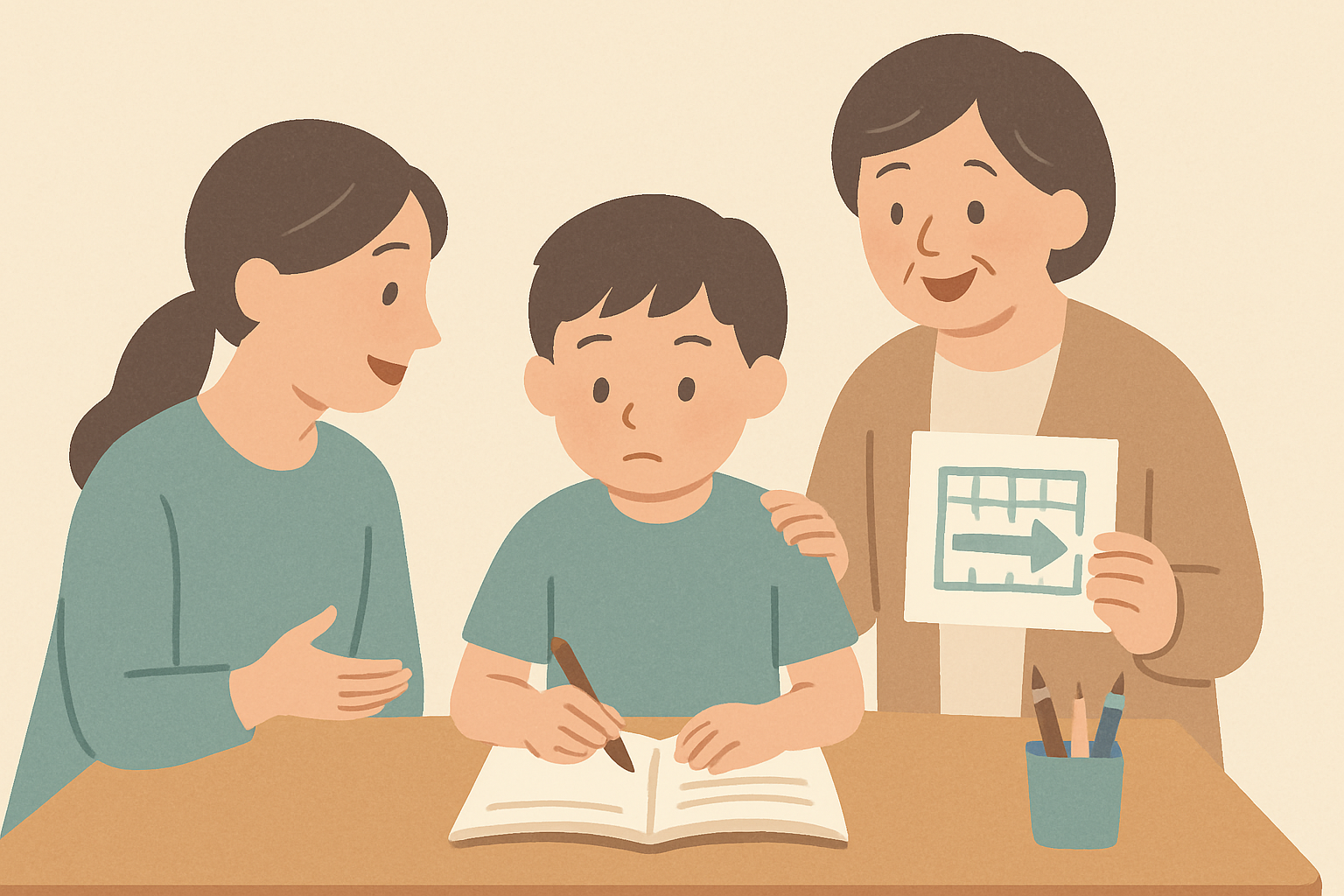さいたま市中央区の小学生へ｜予定変更に戸惑うときの見える化と声かけ