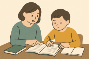 「ちゃんと読んで」の代わりにできること｜問題文の条件を一緒に探す声かけ