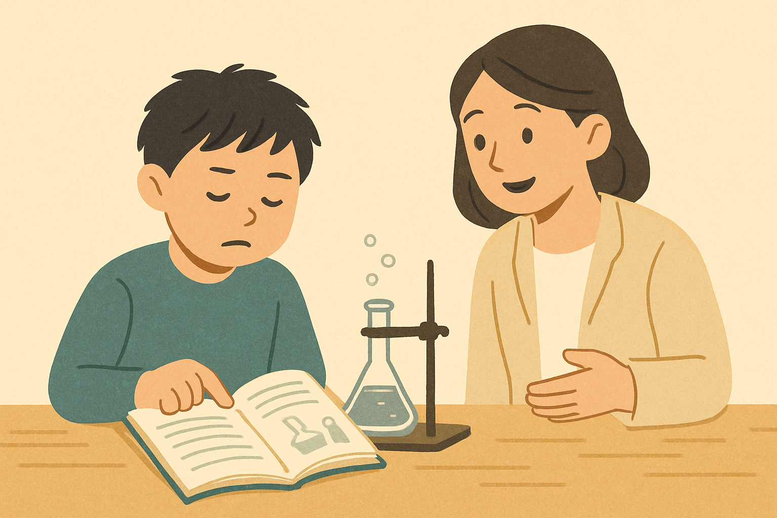 理科の実験手順を読み飛ばす子へ｜順番と注意点を見つける読み方