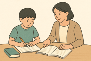 宿題に時間がかかる子はどこで止まる？読む・考える・書くを分けて確認