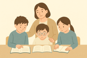 一度にたくさん読むのが苦手な子への区切り方|主語と述語から考える